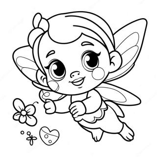 Legesyge Baby Disney Feer Farvelaegningsside 72162-15980