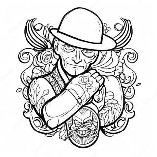 Gangsta Tattoo Farvelaegningsside 72931-16566