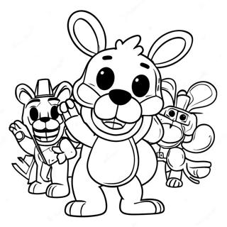 Fnaf Sikkerhedsbrud Farvelægningsider