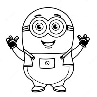 Glad Minion Farvelaegningsside 7367-1614