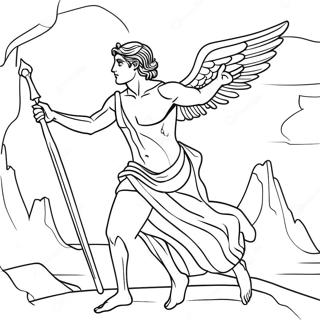 Graesk Mytologi Farvelaegningsside 73752-17207