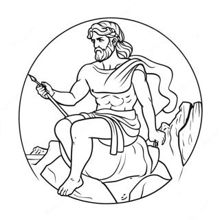 Graesk Mytologi Farvelaegningsside 73752-17208