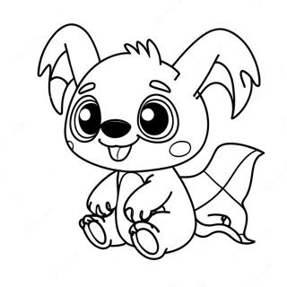 Sod Halloween Stitch Farvelaegningsside 73856-17290