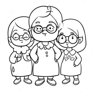 Eventyrlige Bluey Bedstemodre Tegneside 74268-17618