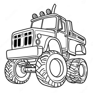 Monster Diesel Truck Farvelaegningsside 74316-17650