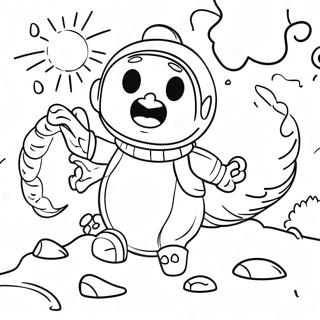 Episk Uudsigelig Eventyr Farvelaegningsside 74472-17781