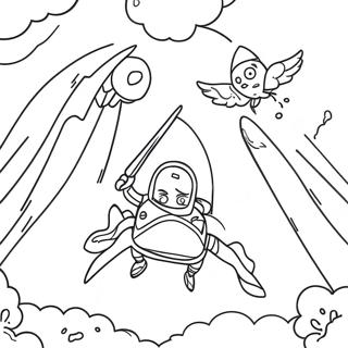 Episk Uudsigelig Eventyr Farvelaegningsside 74472-17782