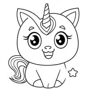 Magisk Enhjorning Killing Farvelaegningsside 74649 17911