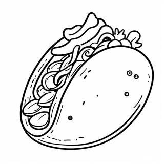 Laekkert Taco Fyldt Med Kod Farvelaegningsside 74803-18033