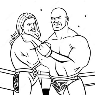 Wwe Mesterskabskamp Farvelaegningsside 74855-18073