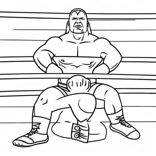 Wwe Mesterskabskamp Farvelaegningsside 74855-18076