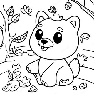 Legesyge Efterars Dyr Farvelaegningsside 75166-18319