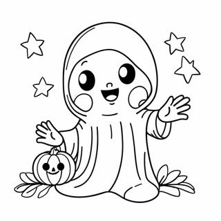 Sod Spogelse Trick Or Treat Farvelaegningsside 75242-18374