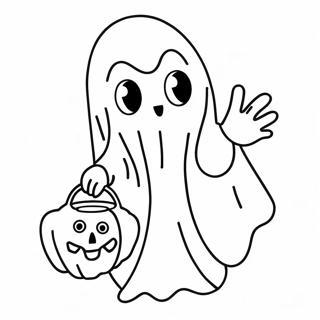 Sod Spogelse Trick Or Treat Farvelaegningsside 75242-18375