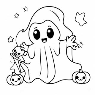 Sod Spogelse Trick Or Treat Farvelaegningsside 75242-18376