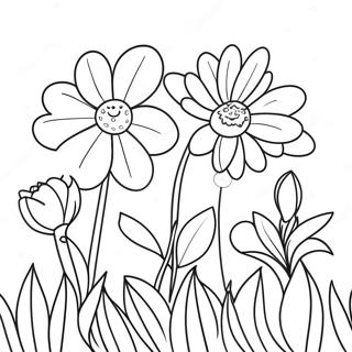 Forarsblomster Farvelaegningsside 75548-18608