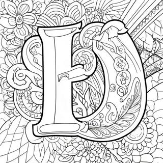 Lysende Brev L Farvelaegningsside 75836-18841