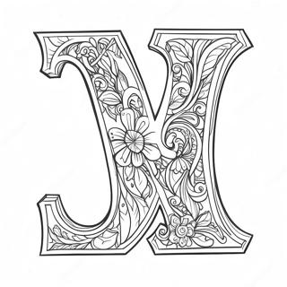 Lysende Brev L Farvelaegningsside 75836-18843