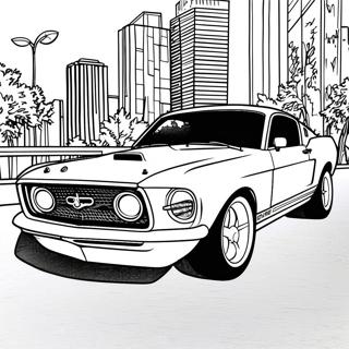 Slank Mustang Gt Farvelaegningsside 76397 19273