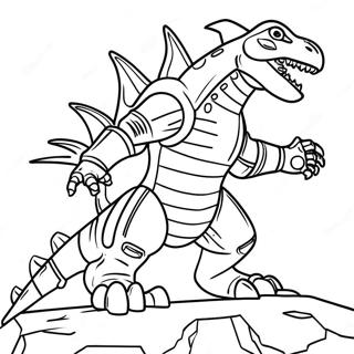 Fierce Mechagodzilla Farvelaegningsside 76422-19291