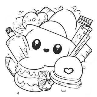 Vintage Grunge Aestetisk Farvelaegningsside 76677 19489