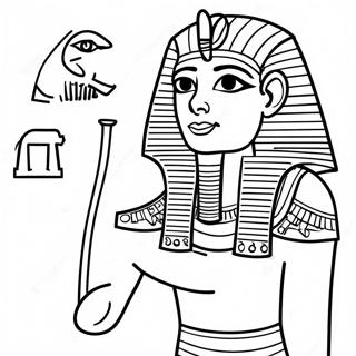 Egyptisk Farvelaegningsside 77550-20146