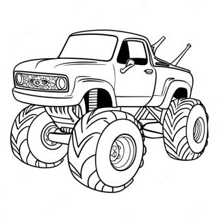 Haj Monster Truck Farvelægningsider