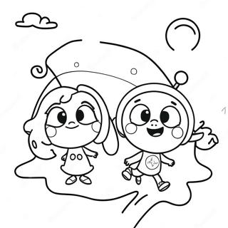 Cosmo Og Wanda Magisk Eventyr Farvelaegningsside 78378-20796