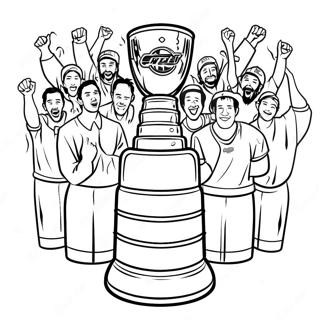 Stanley Cup Fejring Farvelaegningsside 78612-20983