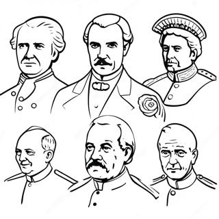 Beromte Historiske Personer Farvelaegningsside 78871-21178