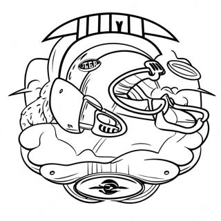 Dynamiske Nfl Holdlogoer Farvelaegningsside 79075-21339