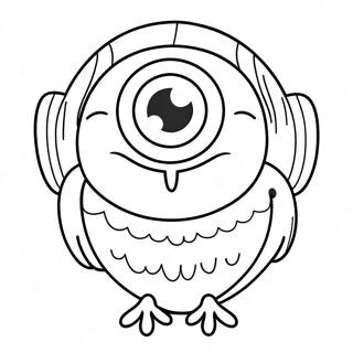 Sjov Tweaker Med Store Ojne Farvelaegningsside 79487-21656