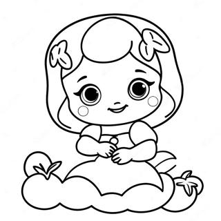 Legesyg Baby Snehvide Farvelaegningsside 79566 21721