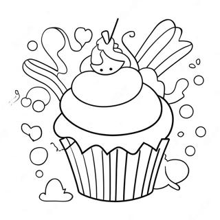 Legesyg Cupcake Farvelaegningsside 79643 21777