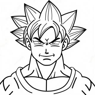 Goku Super Saiyan Transformation Farvelaegningsside 8026-2664