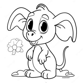 Farverig Horton Hears A Who Farvelaegningsside 80466-22403