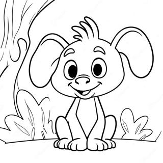 Farverig Horton Hears A Who Farvelaegningsside 80466-22404