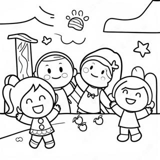 Glade Bornehave Born Leger Farvelaegningsside 80850-22708