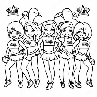 Super Bowl 2024 Cheerleaders Farvelaegningsside 80876 22728