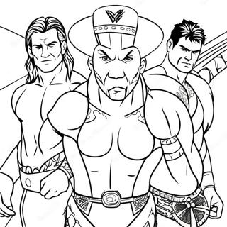 Wwe Superstars I Aktion Farvelaegningsside 81133 22921