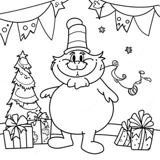 Whoville Festive Scene Farvelaegningsside 81495-23208