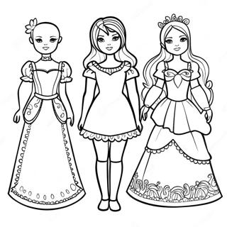 Fantasy Papirdukker Farvelaegningsside 81520-23225