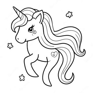 Havfrue Enhjørning Farvesider