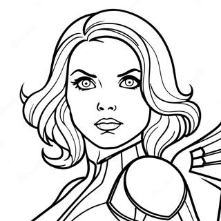 Dynamisk Black Widow Farvelaegningsside 81702-23370