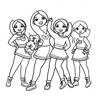 Steelers Cheerleaders Farvelaegningsside 81880-23501