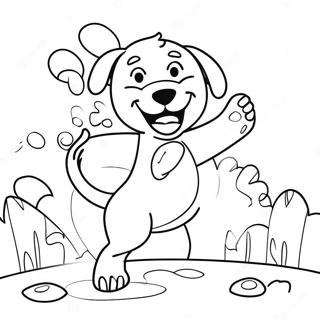 Glad Labrador Der Leger Med Bold Farvelaegningssiden 81982 23580