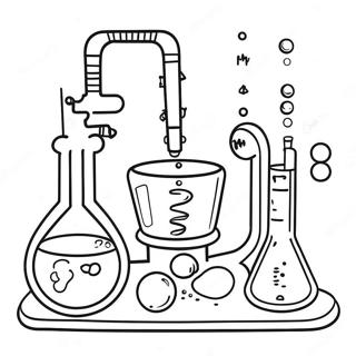 Sjovt Kemilaboratorium Farvelaegningsside 82085-23657