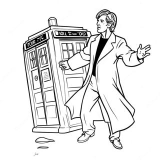 Dr Who I Aktion Farvelaegningsside 82702-24174