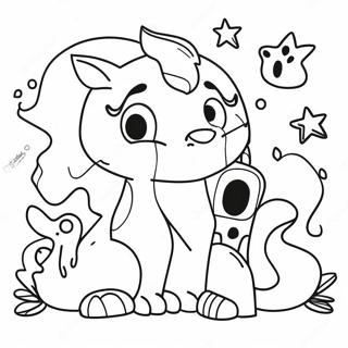 Legesyge Magiske Mixies Med Magiske Vaesner Farvelaegningsside 82781-24237