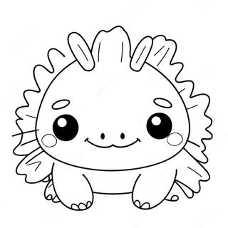 Squishmallow Axolotl Farvelaegningsside 82907-24322